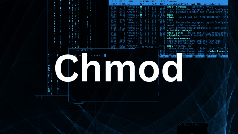 la commande chmod