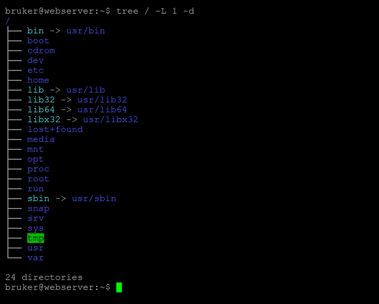 Filesystem Structure in Ubuntu