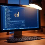 أمر cd للتنقل بين الدلائل والملفات في لينيكس