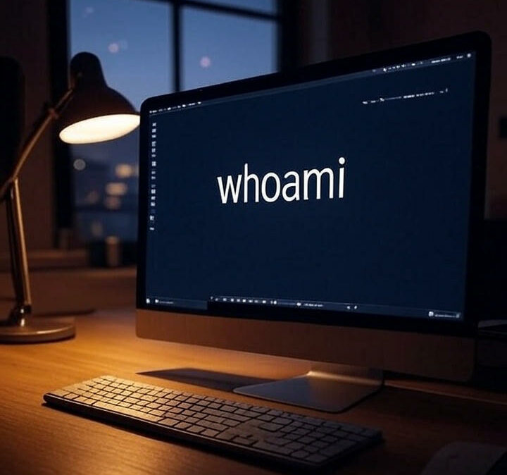 أمر whoami للحصول على معلومات دقيقة حول المستخدم