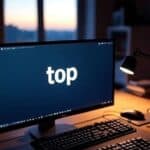 La commande top