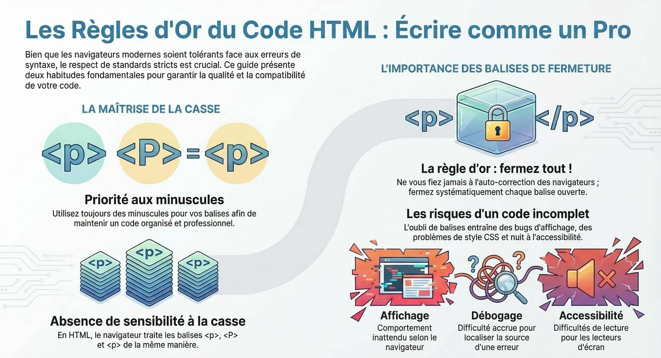 Conseils pratiques et concepts importants sur les éléments HTML